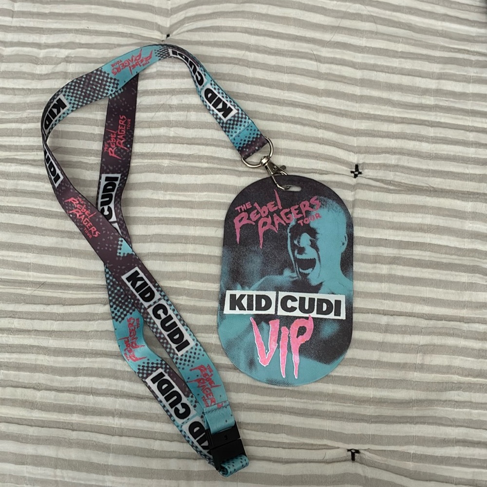 Kid Cudi VIP landyard 2026